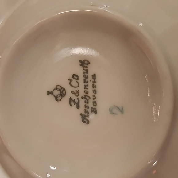 Vintage Fine German China Set For 4 - Picture 10 of 13